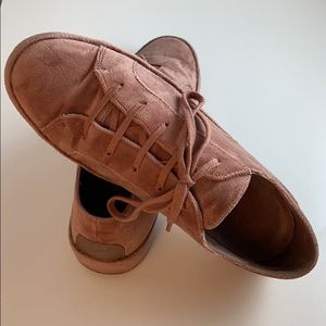 Joie velvet sneakers dusty pink size 38